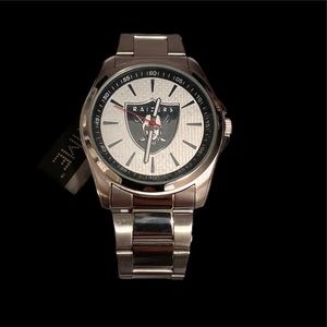 Oakland Raider nfl watch bracelet